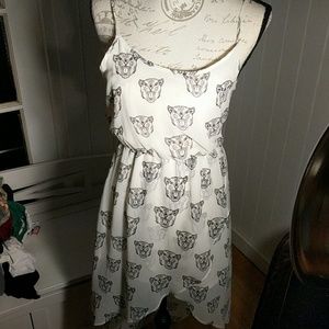 Feeling frisky white tiger dress!!!